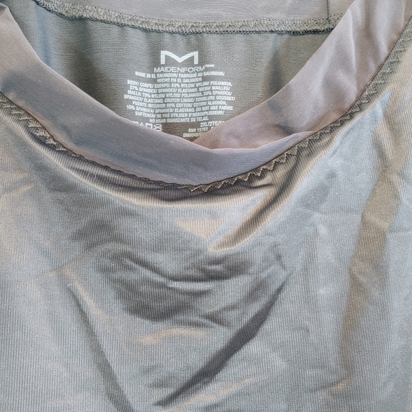 Maidenform Body Shaper Open Bust Wear-Your-Own-Bra Firm Control Shapewear Sz 2XL - Picture 5 of 10